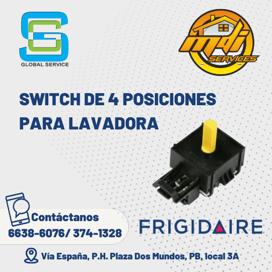 SWITCH LAVADORA FRIGIDAIRE 137261000